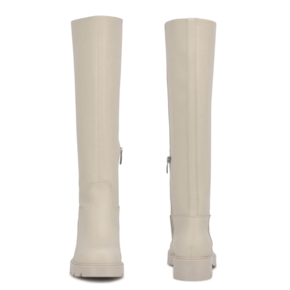New! Nine West Verve Women's Knee-High Boots white Size 5.5
